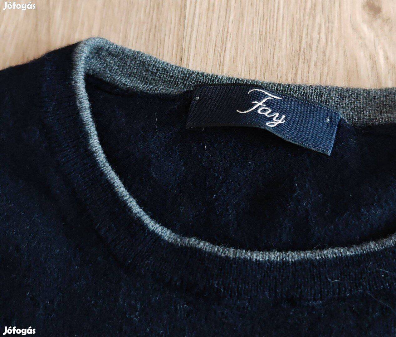 Fay luxus férfi gyapju pulóver