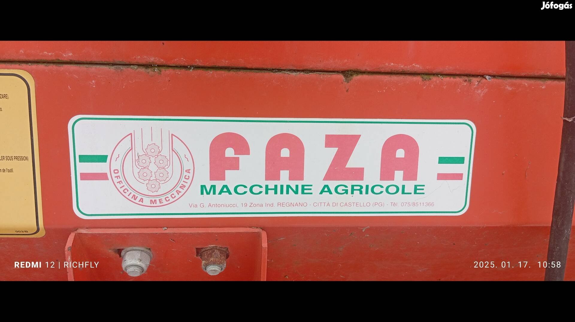 Faza trágya szóró! 