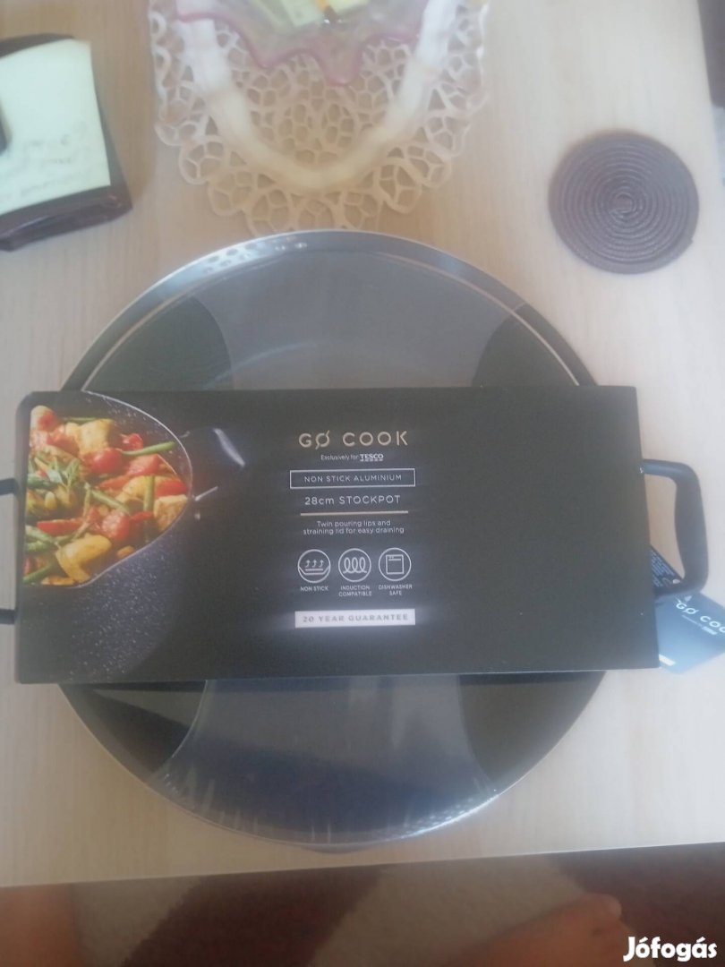 Fazék 10 literes új Go Cook 28 cm 