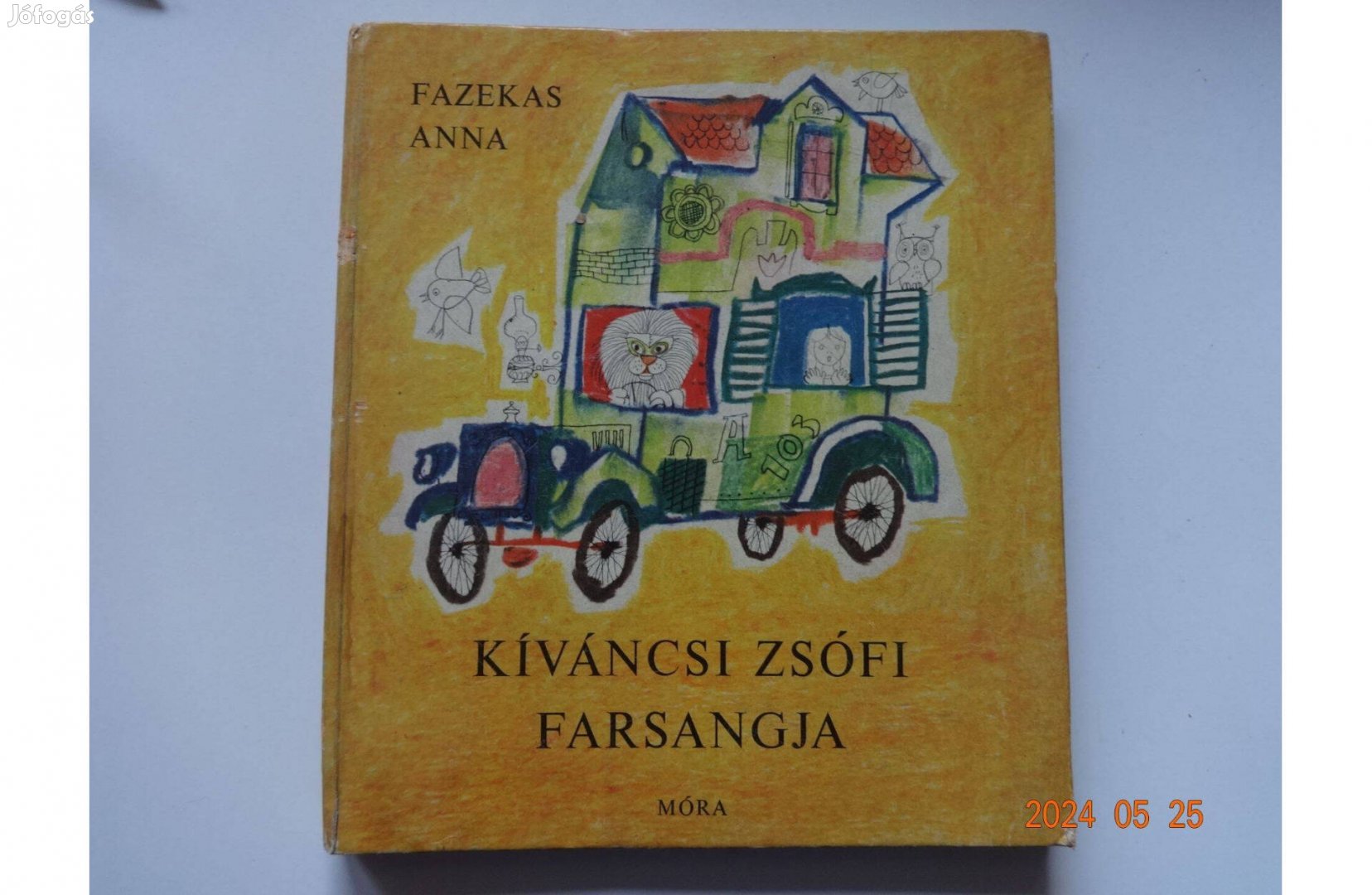 Fazekas Anna: Kíváncsi Zsófi Farsangja - Würtz Ádám rajz (1966)