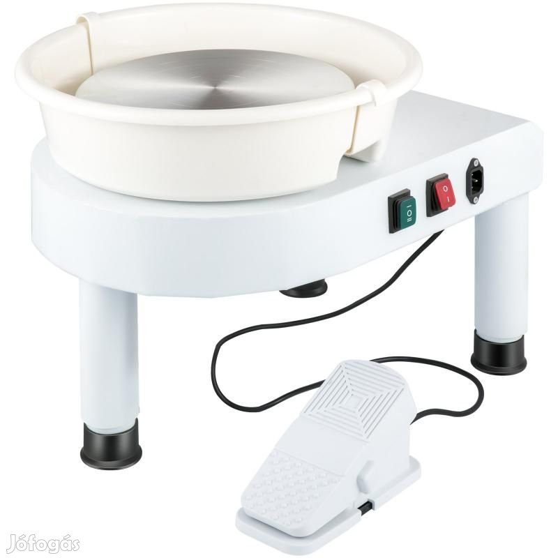 Fazekaskorong, Korongozó, agyagozó korong 250 mm -350W fehér