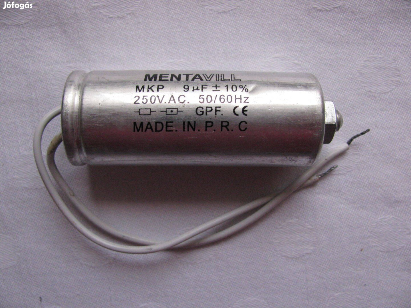 Fázisjavító kondenzátor , 9 mikrof