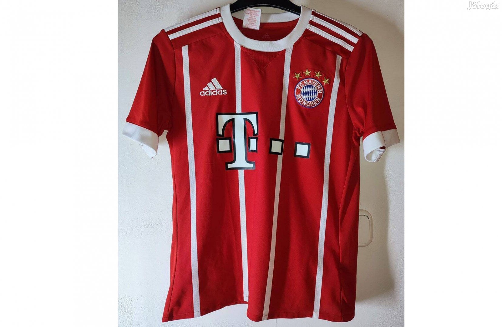 Fc Bayern München eredeti adidas 2017-18 gyerek mez (L, 164)