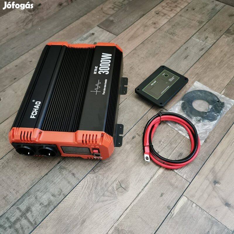 Fchao KST-3000W-24V tiszta szinuszos feszültségátalakító