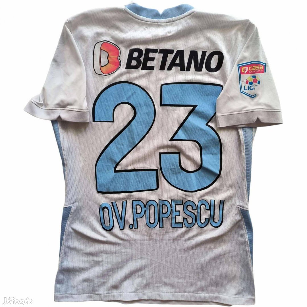 Fcsb 2021-22 Nike vendég Octavian Popescu foci mez L-es