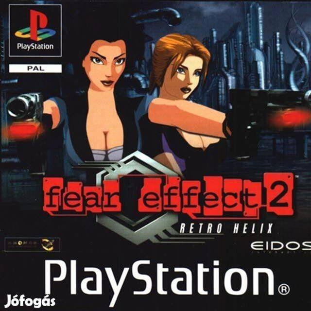 Fear Effect 2 Retro Helix, Mint PS1 játék