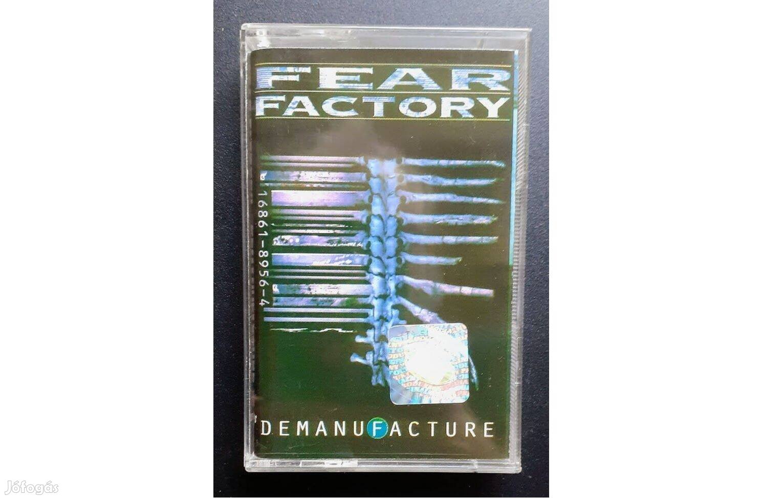 Fear Factory Demanufacture MC új kazetta 1995-ös első kiadás!