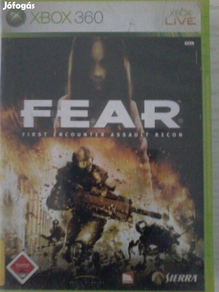 Fear Xbox 360 játék eladó.(nem postázom)