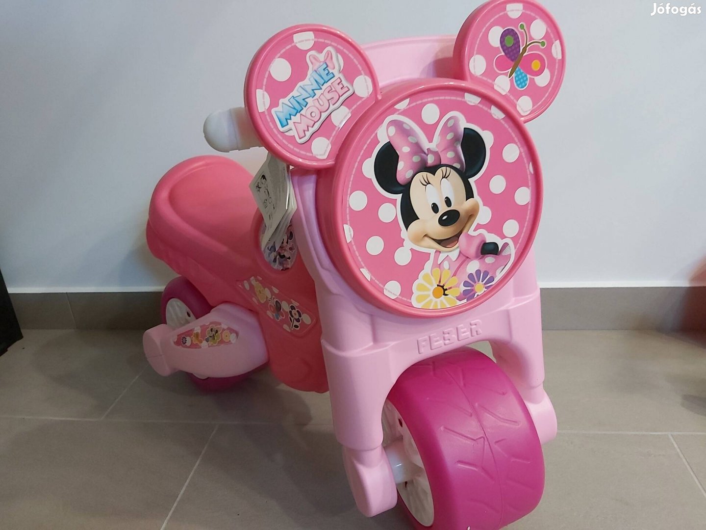 Feber Minnie egér mintájú gyerek kismotor