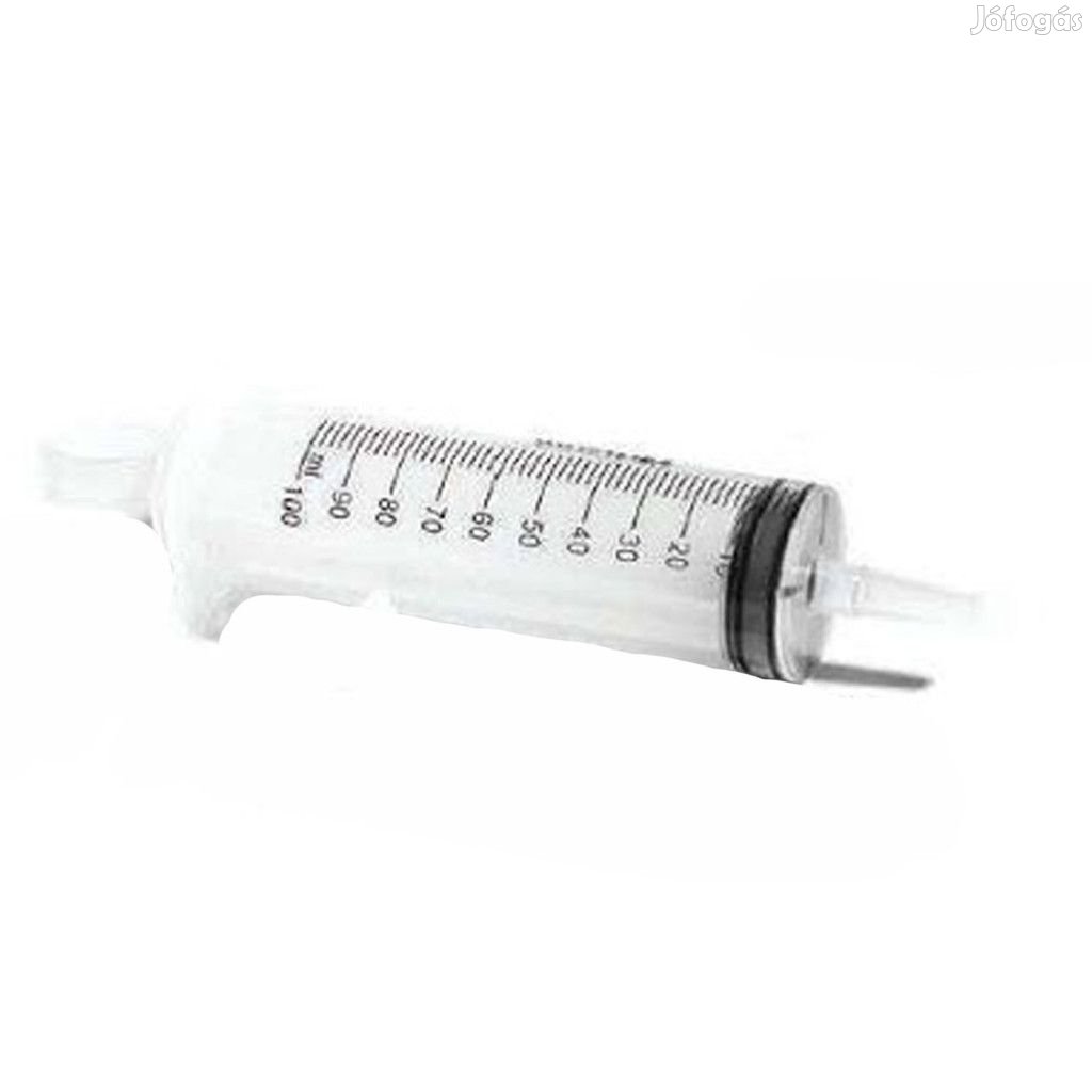 Fecskendő műanyag (farkas-fecskendő) 100 ml