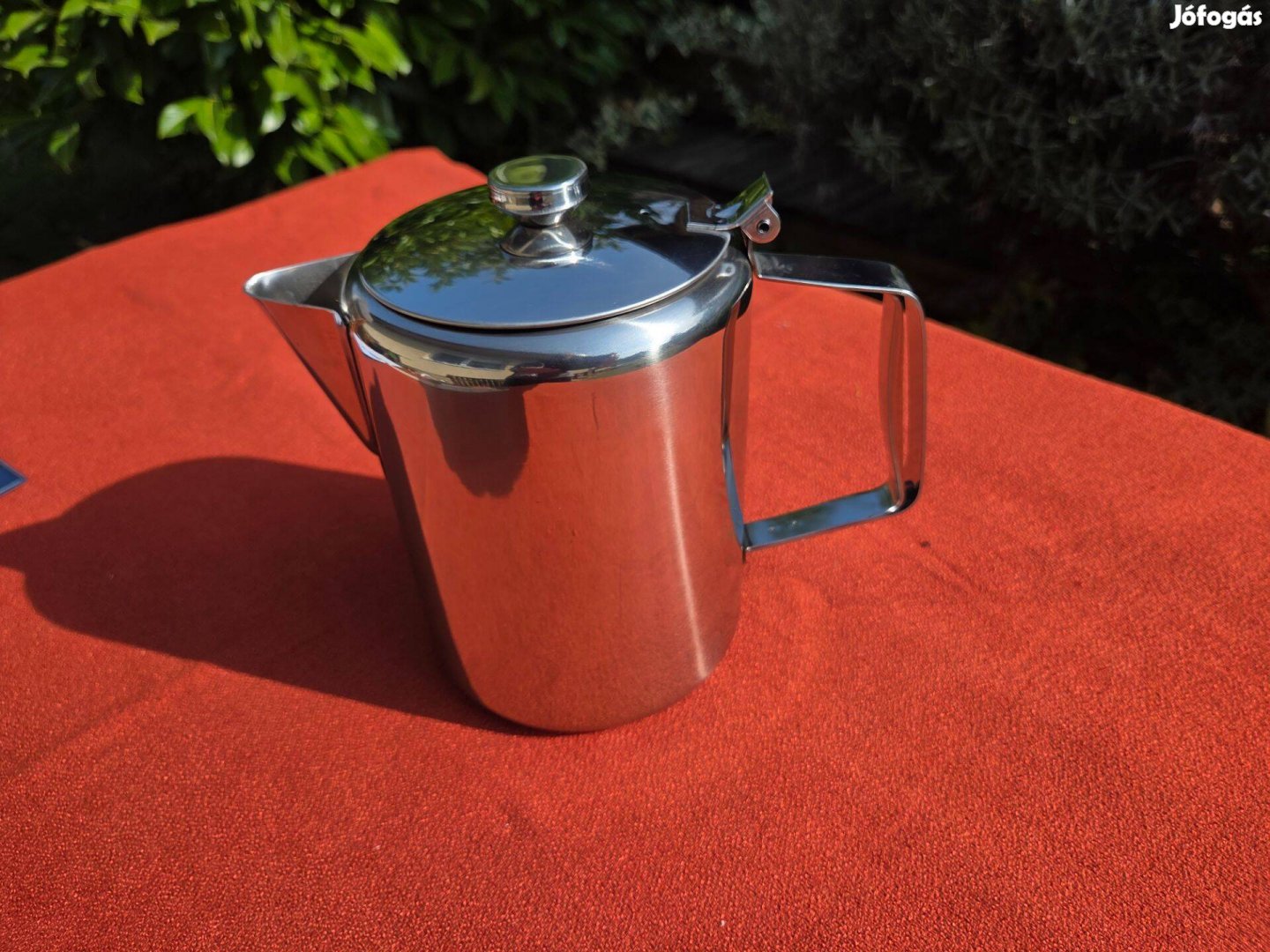Fedeles, új fém teáskanna eladó