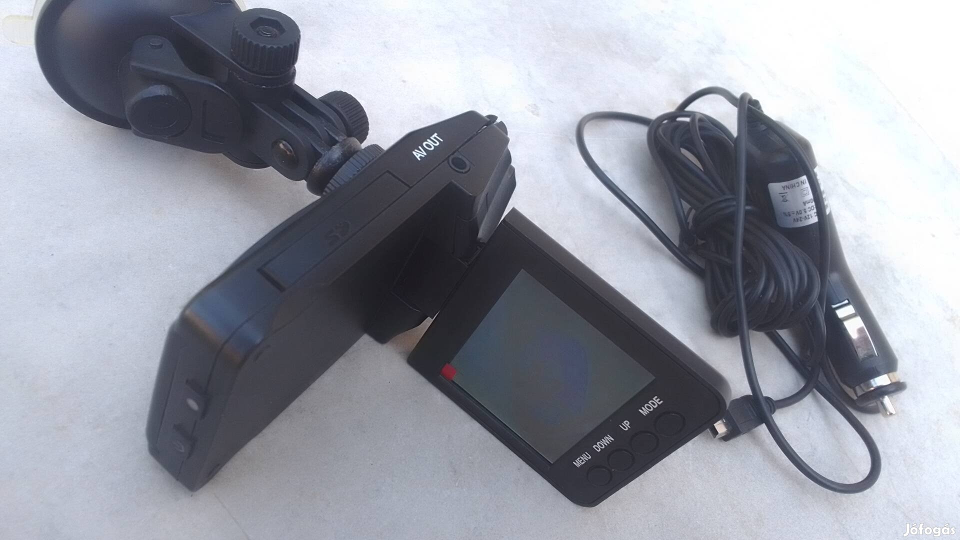 Fedélzeti kamera SD kártyás 