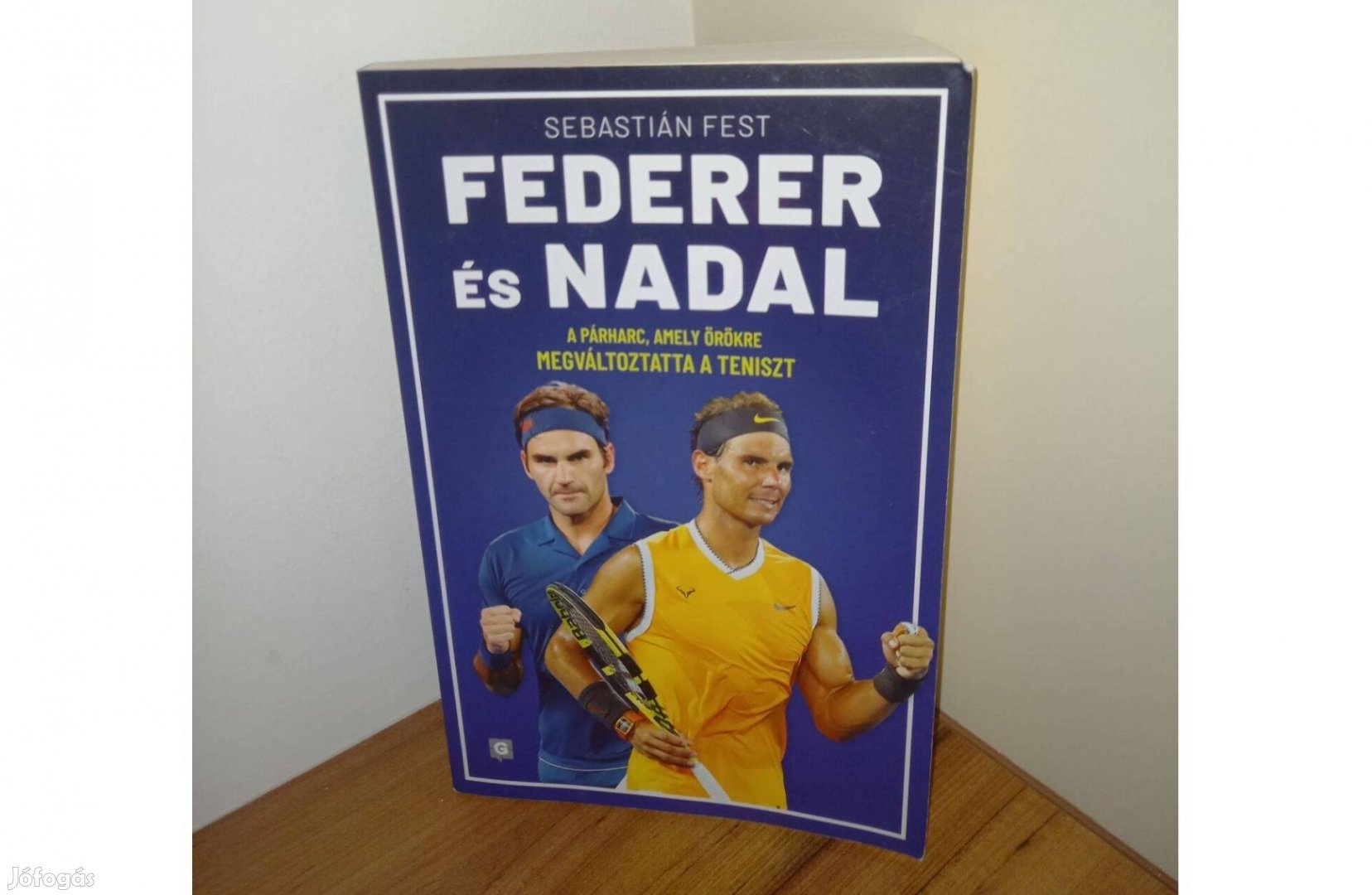 Federer és Nadal tenisz sport könyv