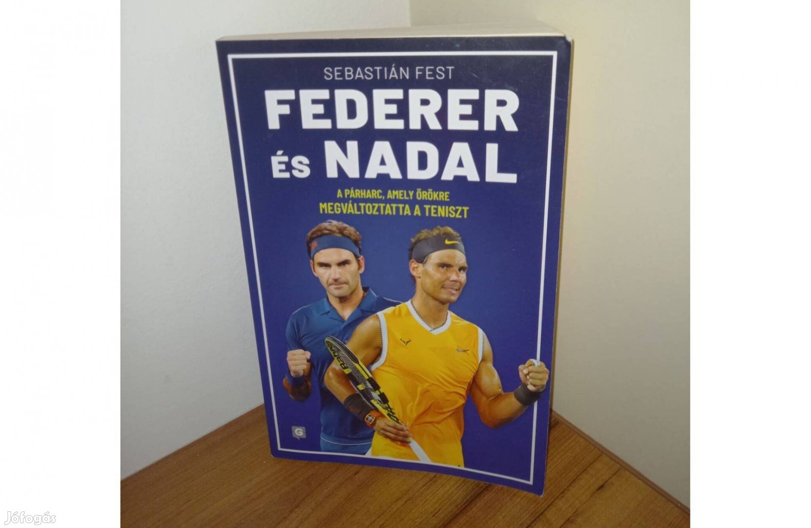 Federer és Nadal tenisz sport könyv