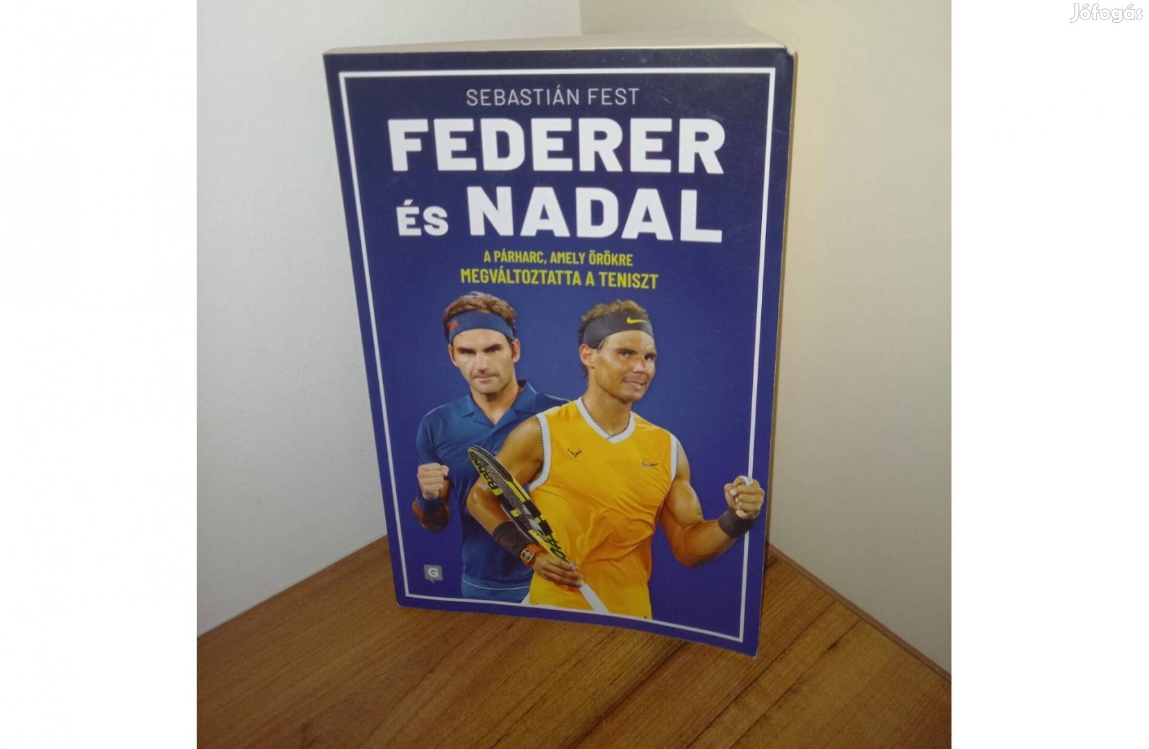 Federer és Nadal tenisz sport könyv