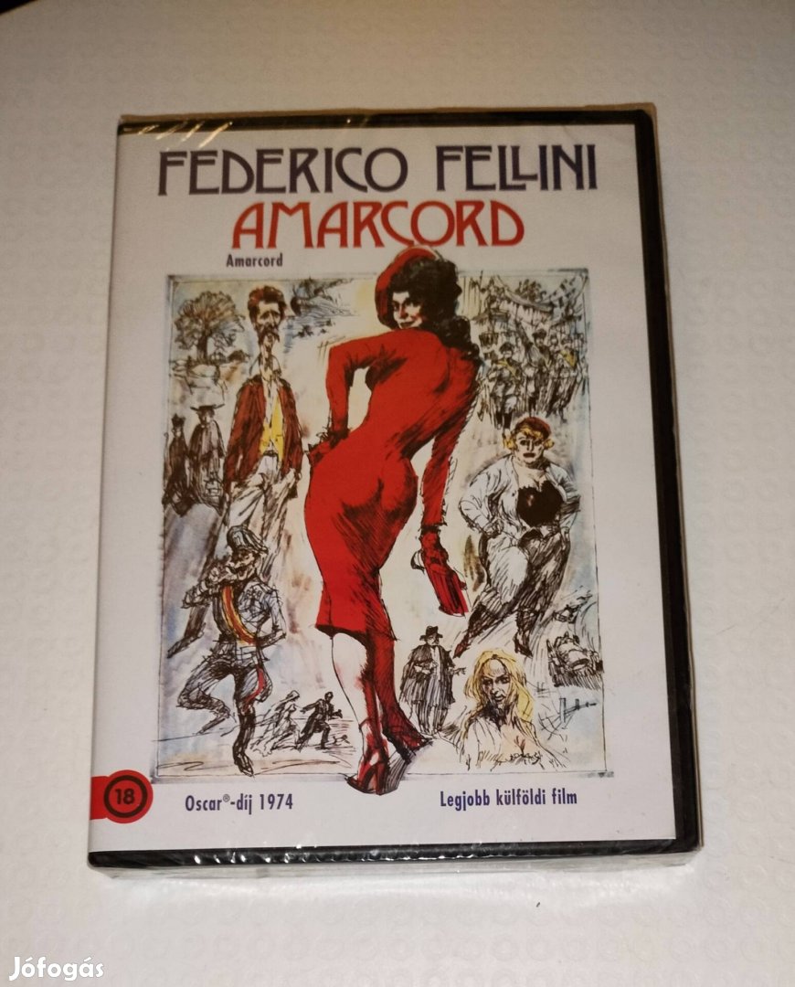 Federico Fellini Amacord dvd bontatlan 