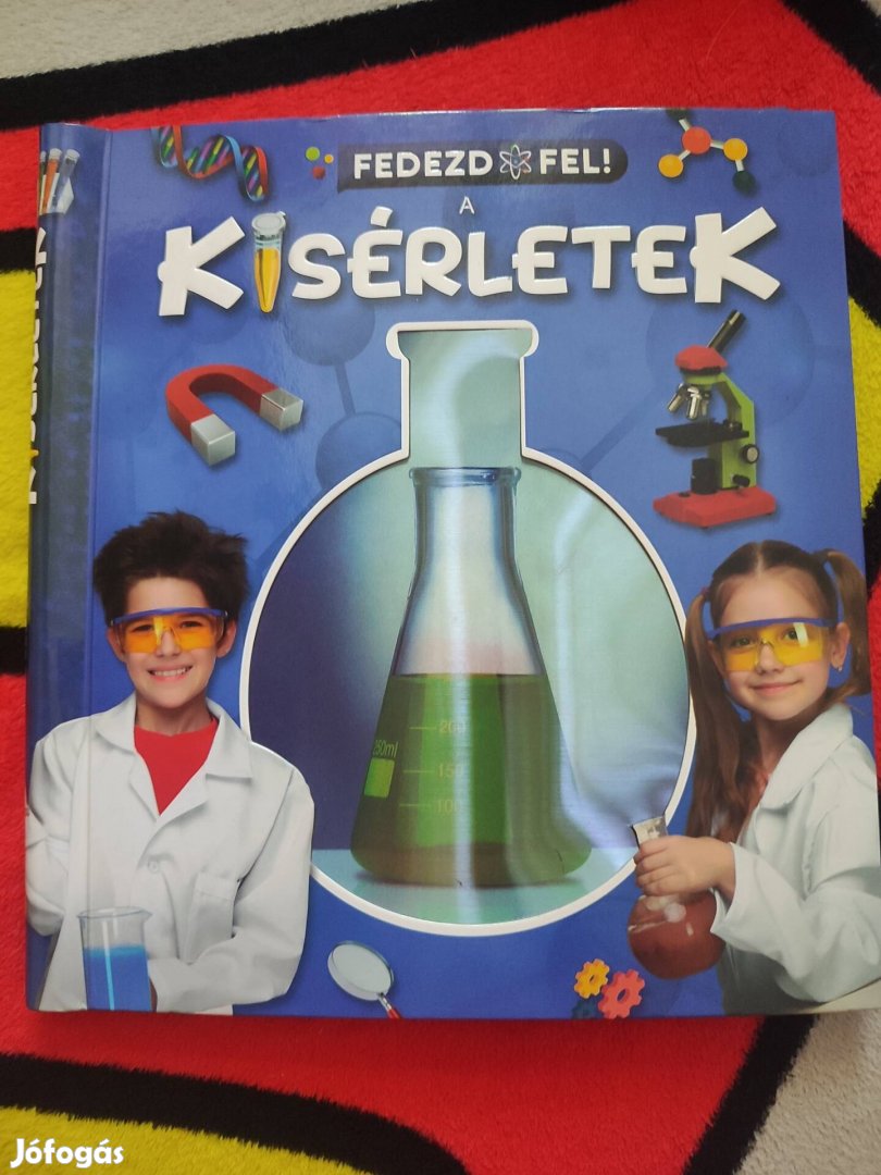 Fedezd fel! A kísérletek. Könyv