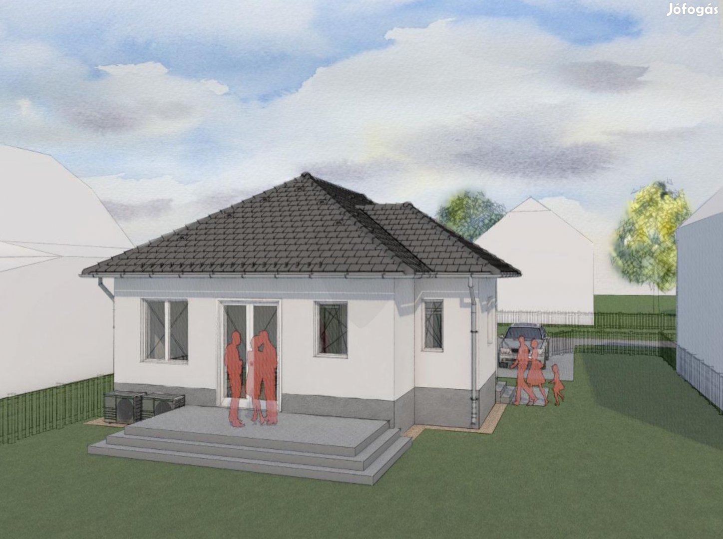 Fedezze fel álmai otthonát Atkáron  új 4 szobás lakóingatlan várja Ön