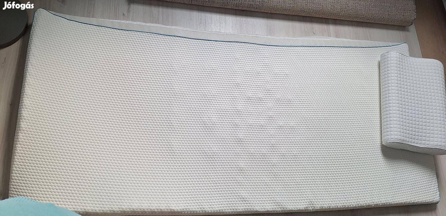 Fedőmatrac 200 cmx90 cm, párna grátiszban