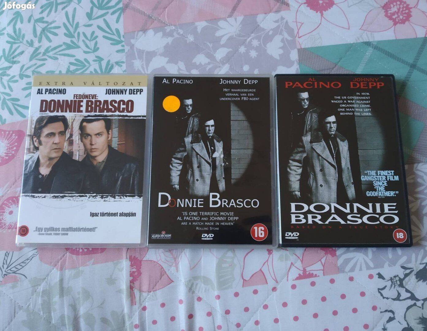 Fedőneve Donnie Brasco DVD-k eladóak