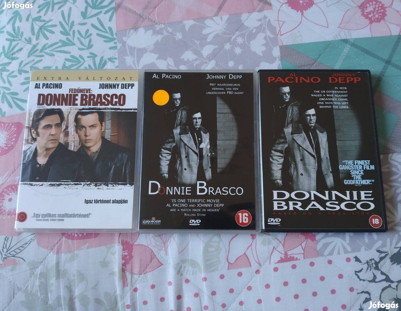 Fedőneve Donnie Brasco DVD-k eladóak