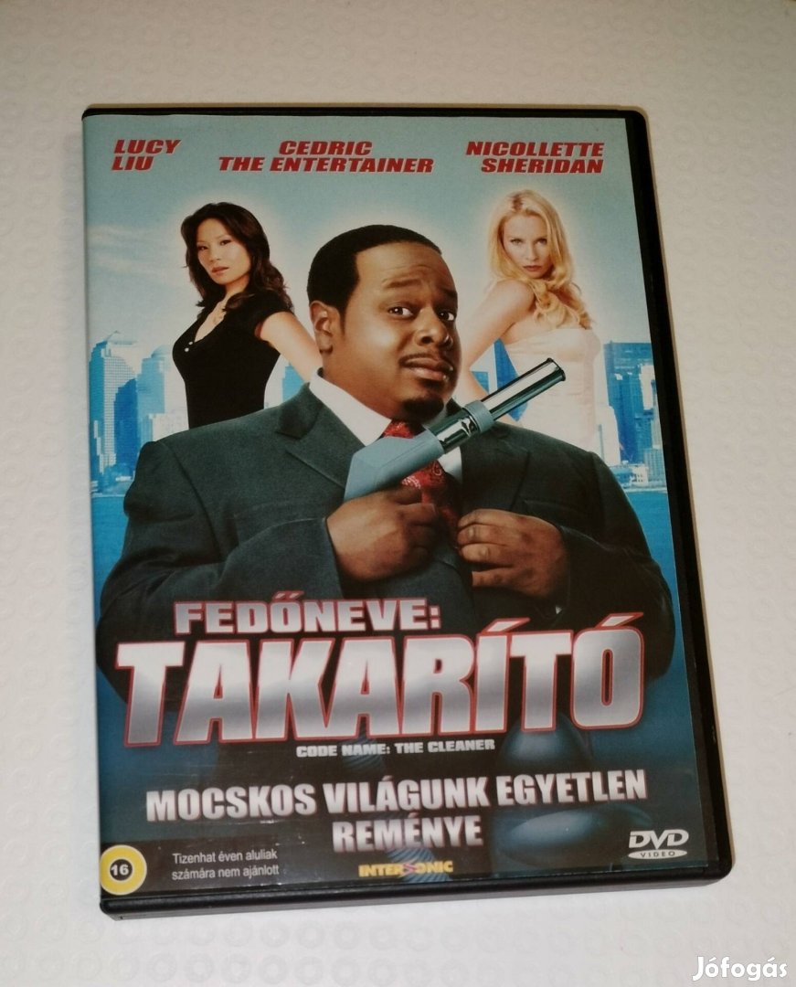 Fedőneve Takarító Lucy Liu, Cedric dvd