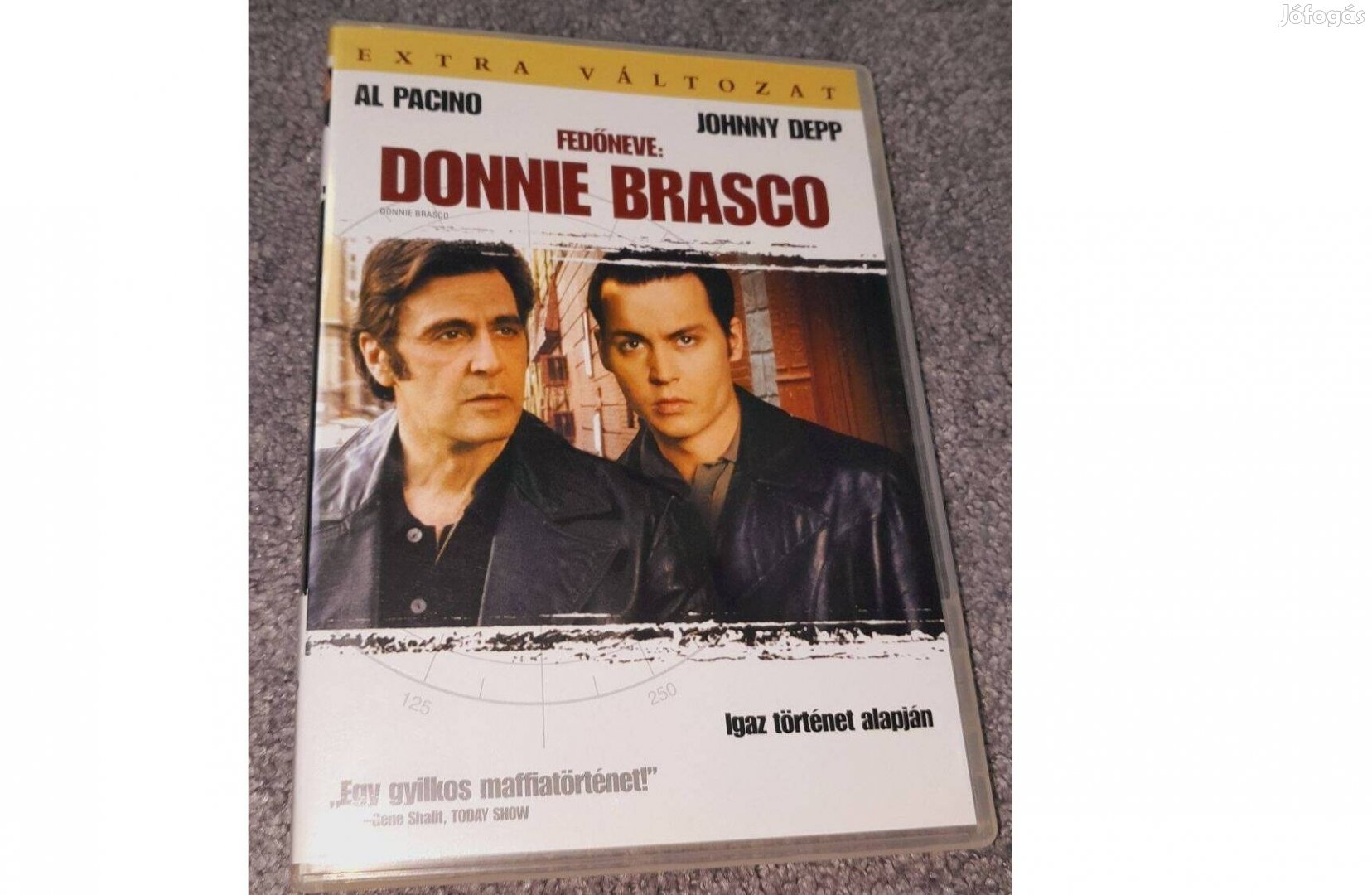 Fedőneve: Donnie Brasco DVD (1997) Szinkronizált, karcmentes