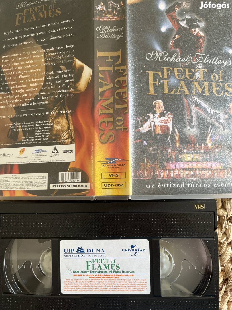 Feet of flames vhs kazetta