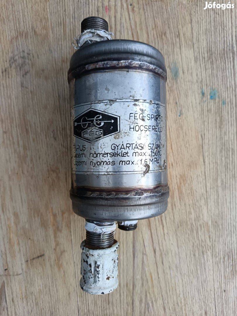 Fég spirec hőcserélő