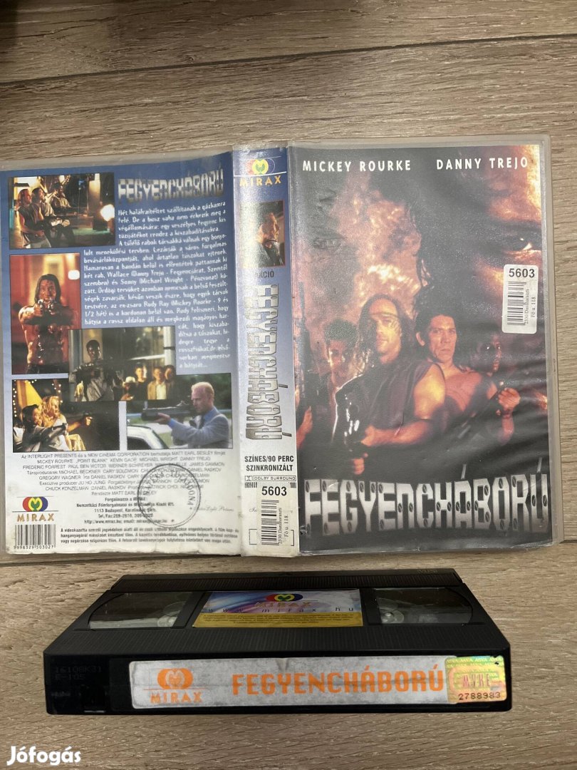 Fegyencháború vhs 