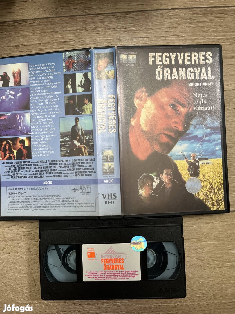 Fegyveres őrangyal vhs 