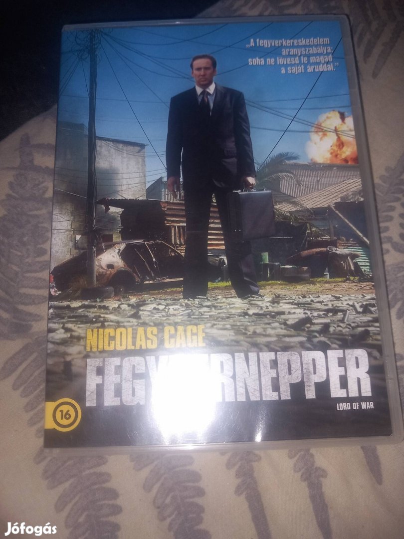 Fegyvernepper DVD Film Nicolas Cage