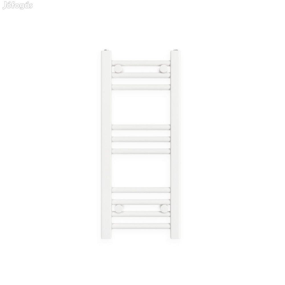 Fehér 300x700mm törölközőszárítós fürdőszobai radiátor Welland Lux |