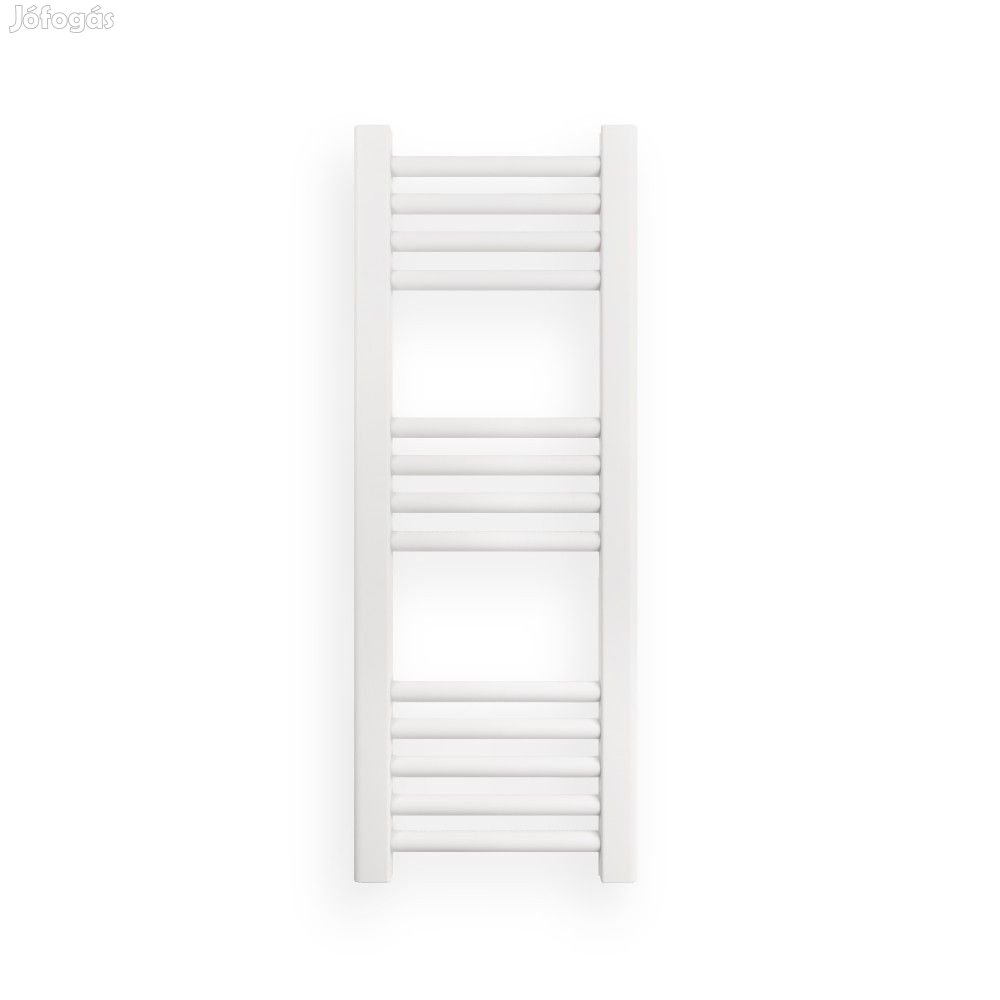 Fehér 300x800mm törölközőszárítós fürdőszobai radiátor Welland Lux |