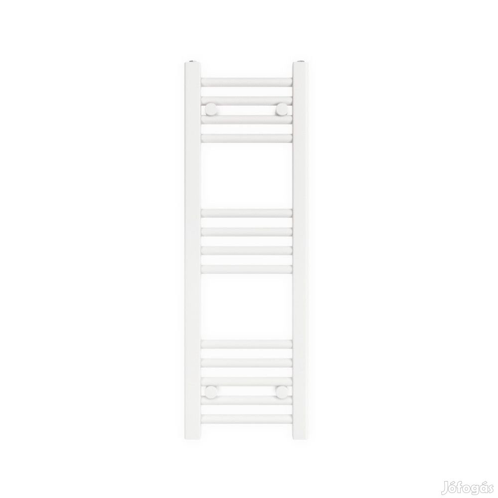 Fehér 300x900mm törölközőszárítós fürdőszobai radiátor Welland Lux |