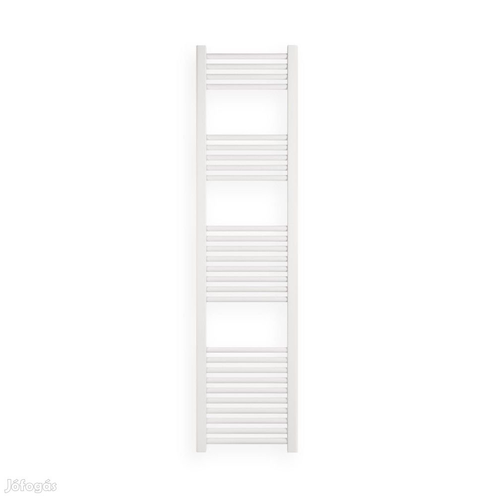 Fehér 400x1600mm törölközőszárítós fürdőszobai radiátor Welland Lux |