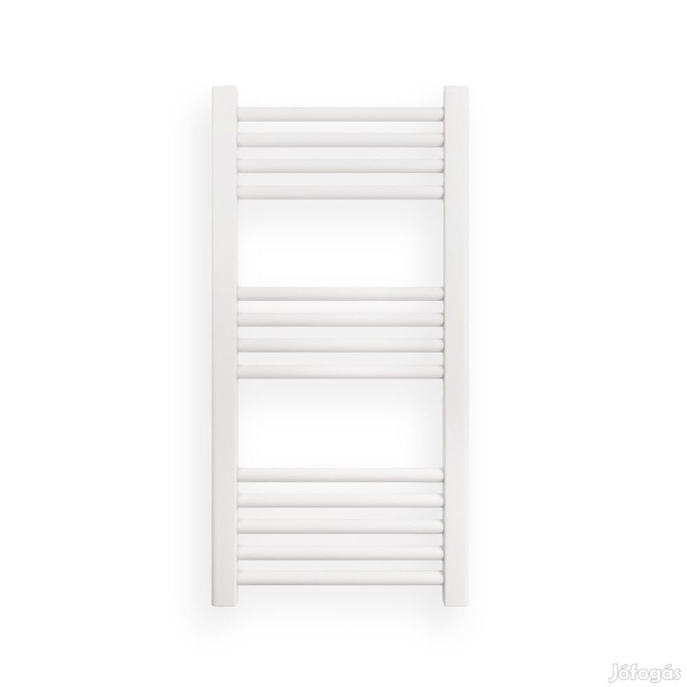 Fehér 400x800mm törölközőszárítós fürdőszobai radiátor Welland Lux |