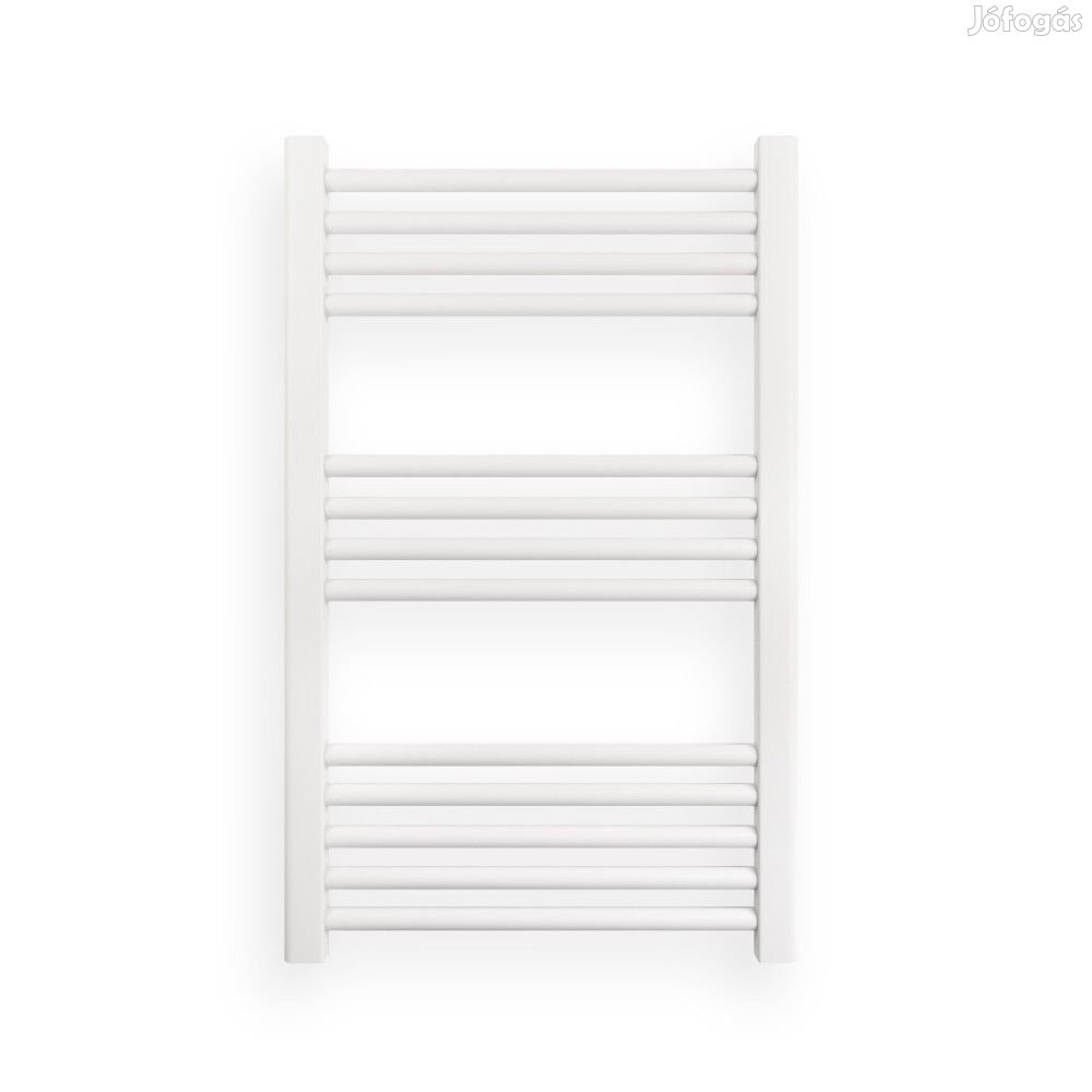 Fehér 500x800mm törölközőszárítós fürdőszobai radiátor Welland Lux |