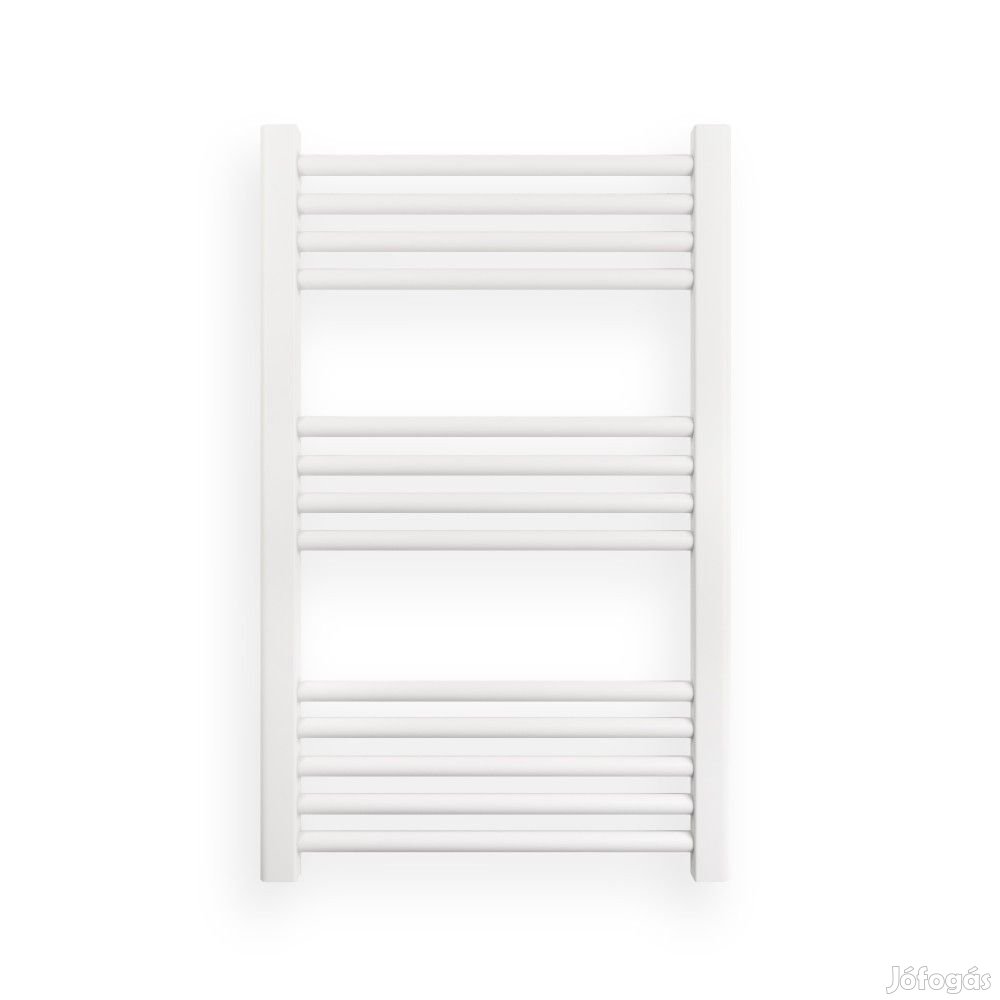 Fehér 500x800mm törölközőszárítós fürdőszobai radiátor Welland Lux |