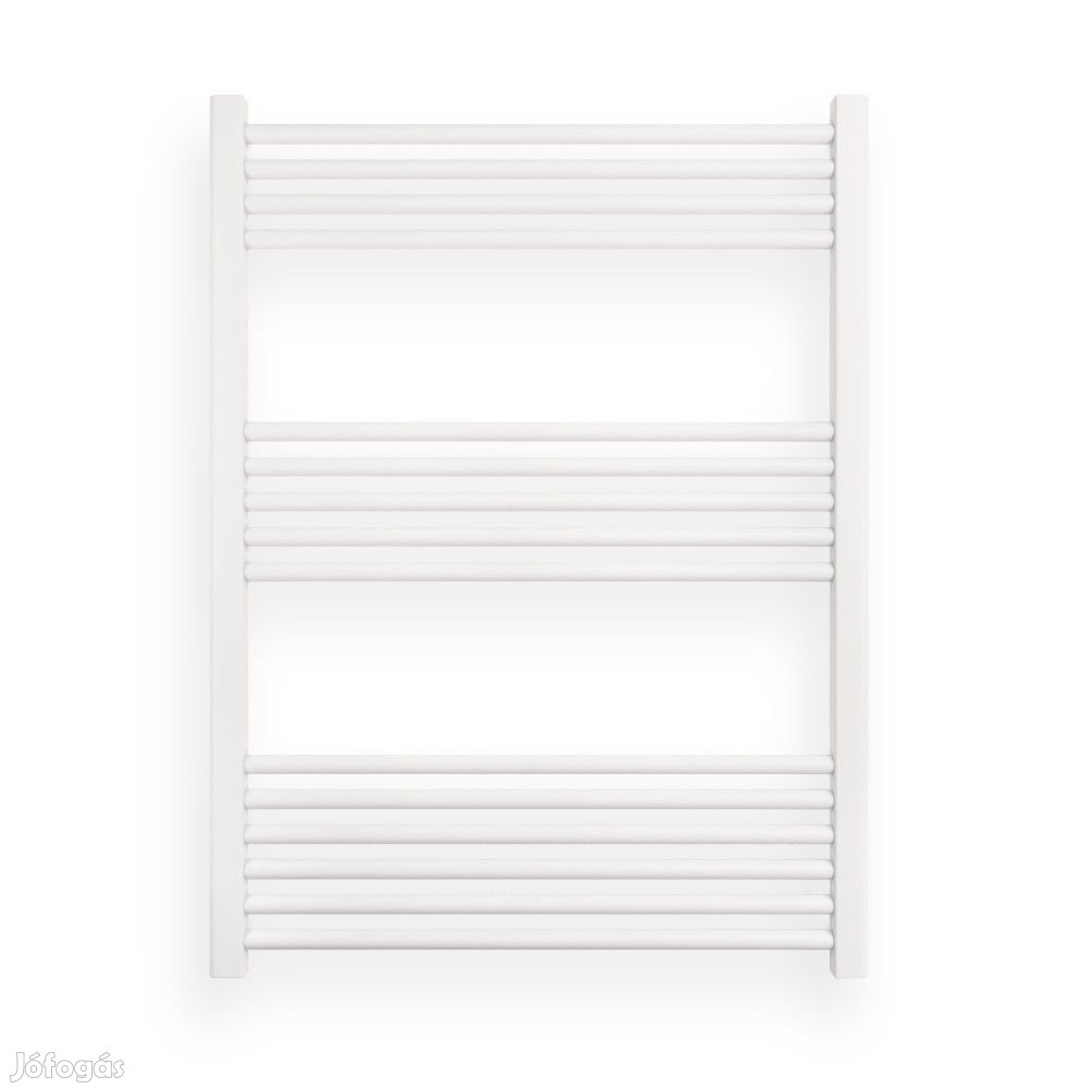 Fehér 750x1000mm törölközőszárítós fürdőszobai radiátor Welland Lux |