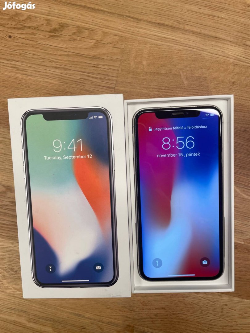 Fehér Iphone X 64GB