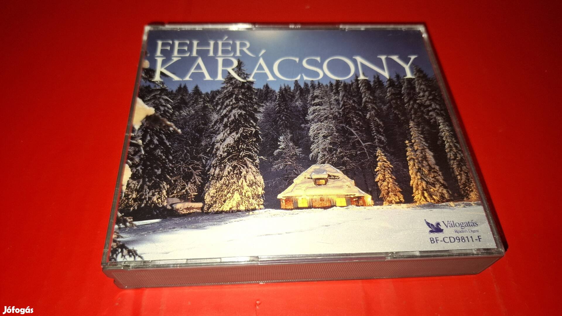 Fehér Karácsony Magyar és Külföldi Karácsonyi dalok 4 × Cd box 1998