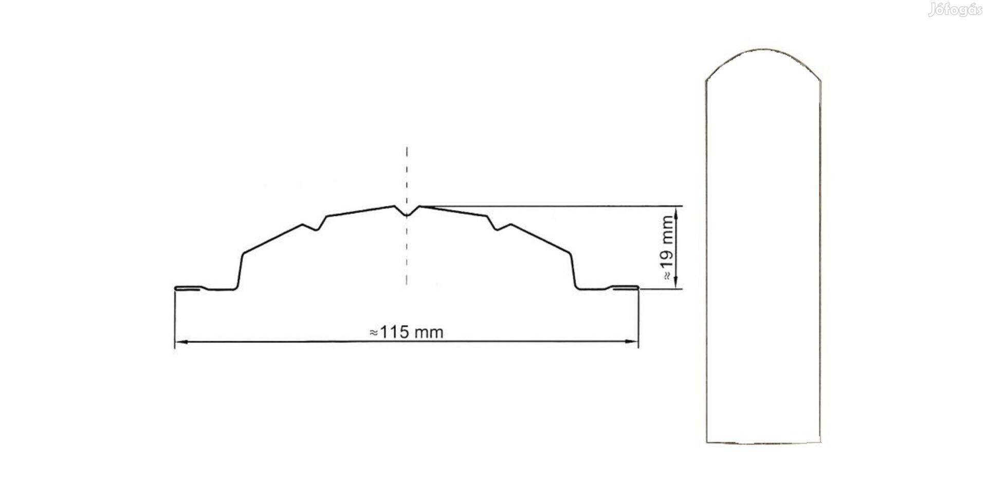 Fehér Kerítésléc Akció 399-,FtÁFAFolyóméter Hosszúság igény