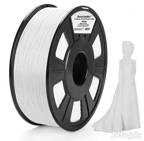Fehér PLA Filament 1.75mm  1kg  (3994)