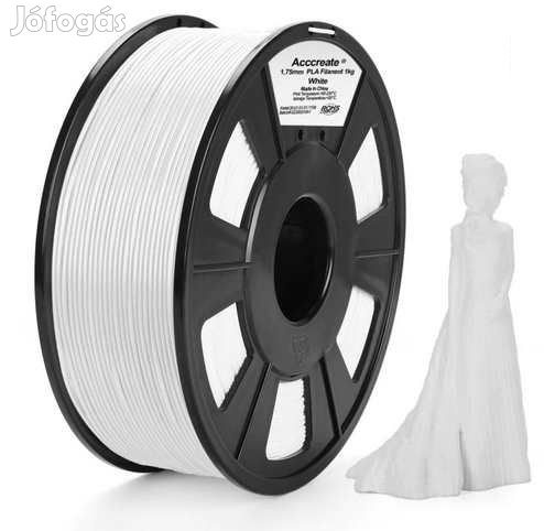 Fehér PLA Filament 1.75mm  1kg  (3994)