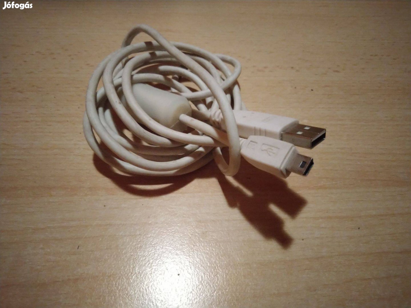 Fehér USB Kábel Hosszú