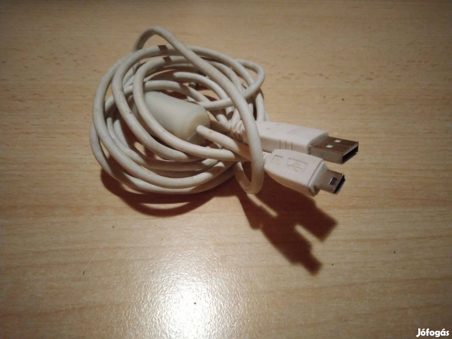 Fehér USB Kábel Hosszú