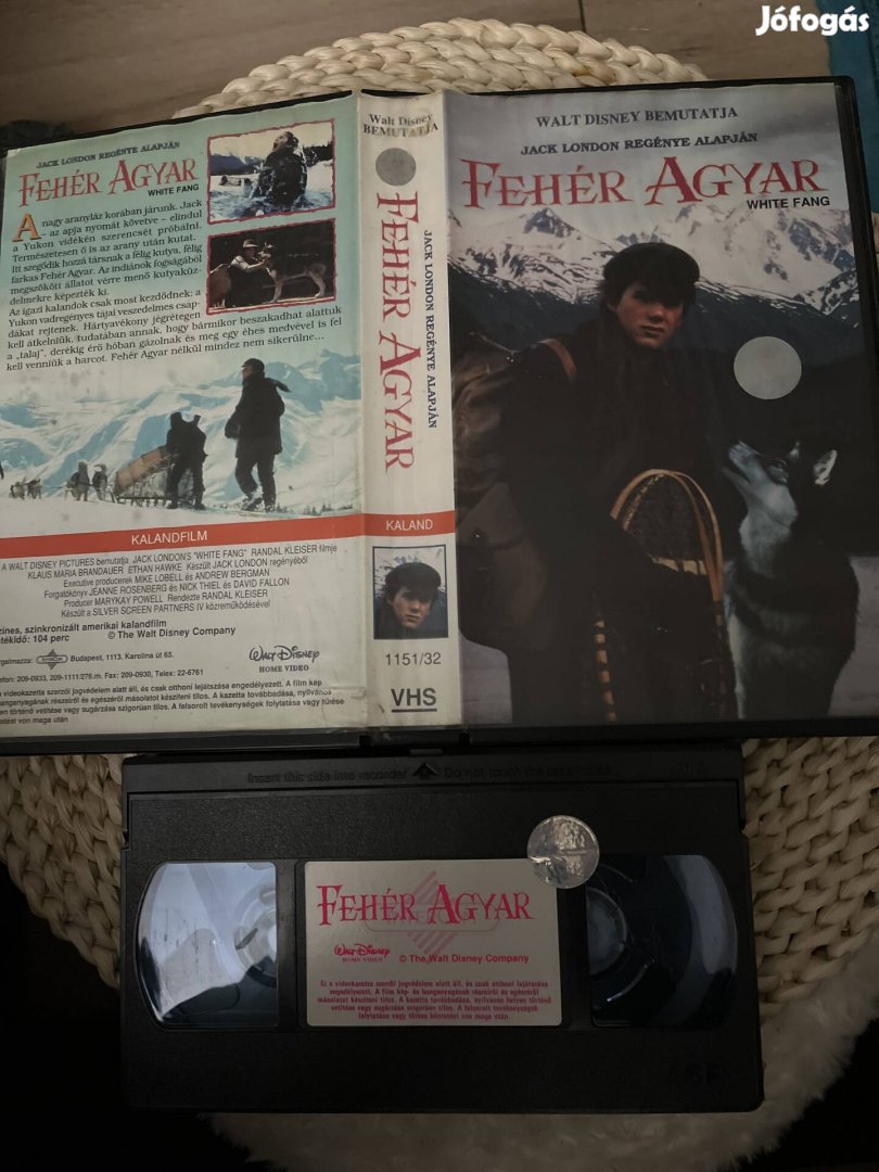 Fehér agyar vhs