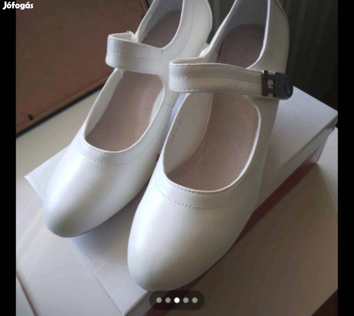Fehér alkalmi menyasszonyi báli női magassarkú cipő 40