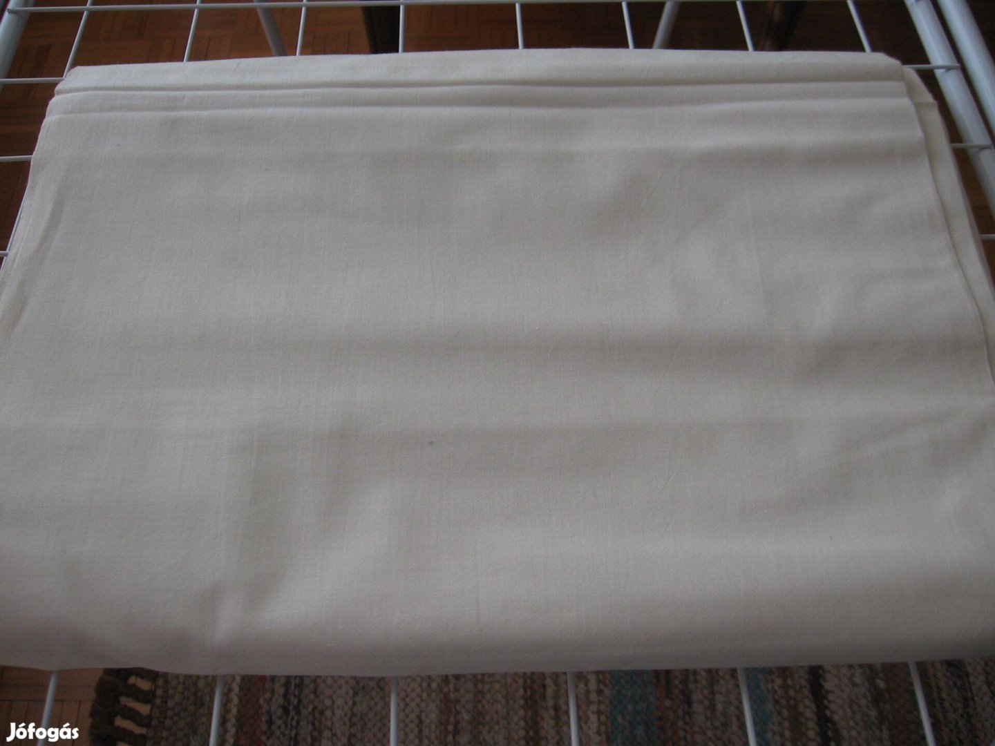 Fehér erős vászon - méteráru V12.